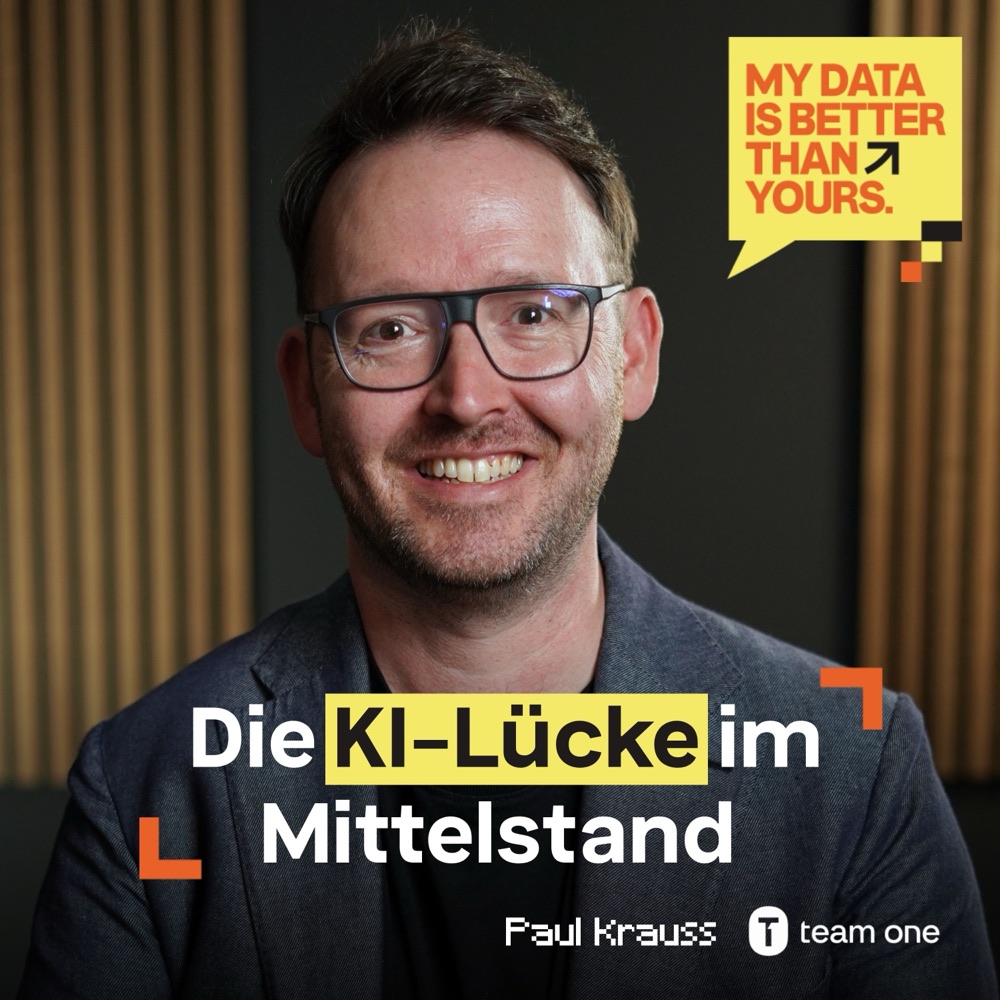 Podcast-Cover MDIBTY Folge 341 mit Paul Krauss, Team One