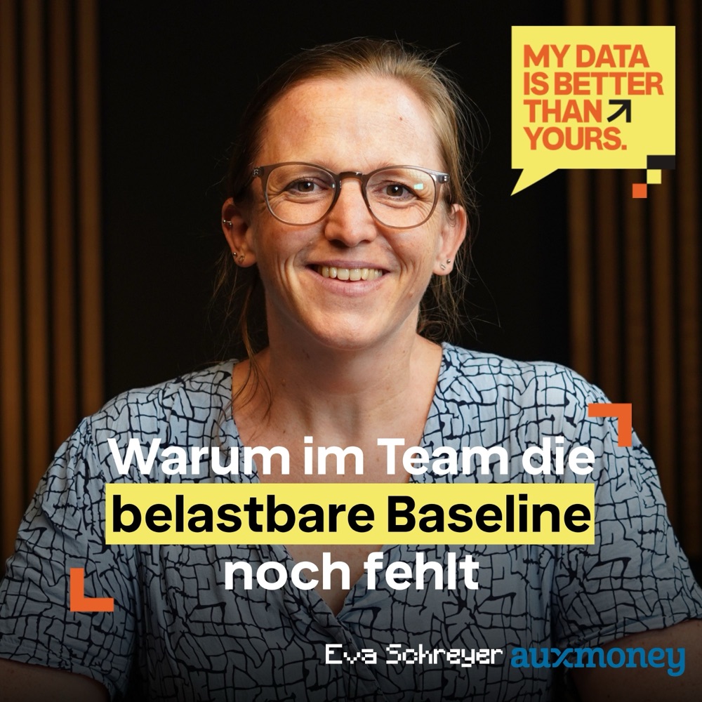 Podcast-Cover Folge 343: Snowflake-Migration bei auxmoney mit Eva Schreyer