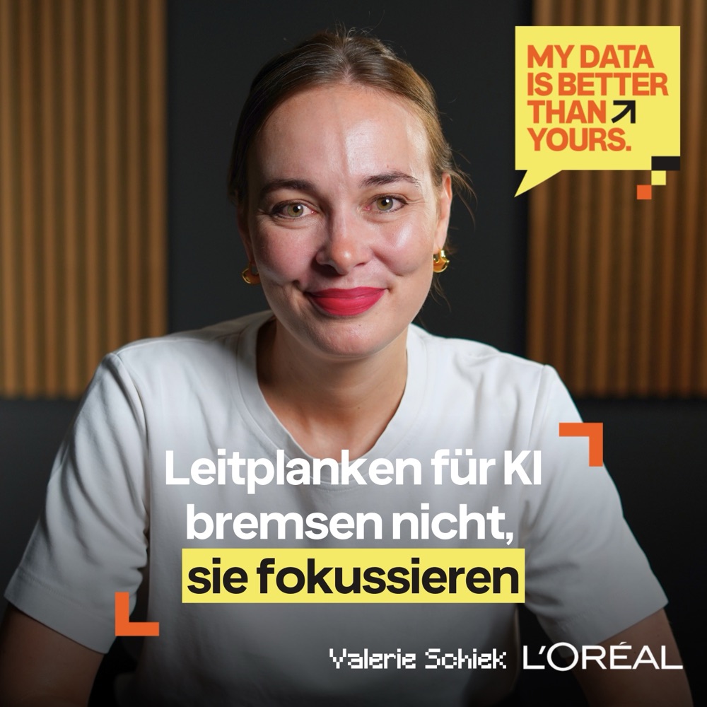 Podcast-Cover MDIBTY Folge 344 mit Valerie Schiek, L'Oréal