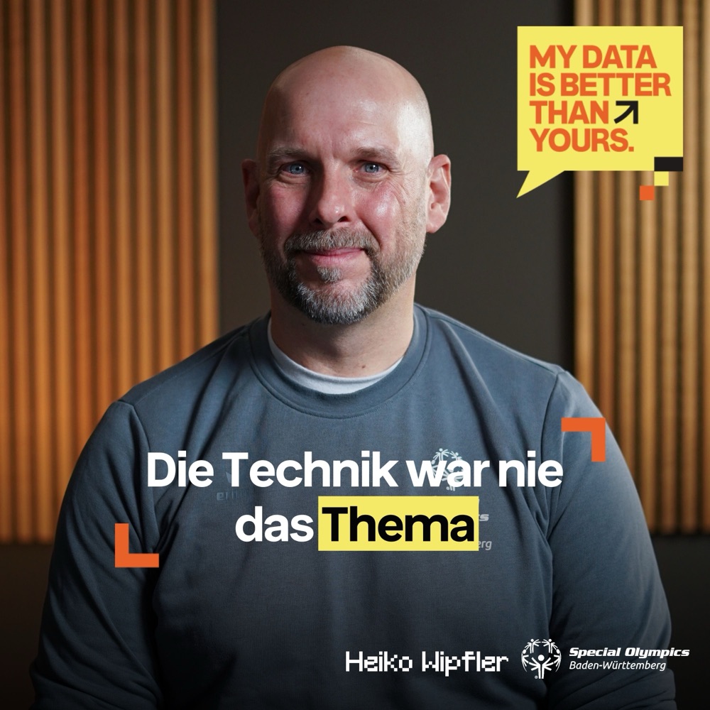 Podcast-Cover MDIBTY Folge 347 mit Heiko Wipfler, Special Olympics Baden-Württemberg